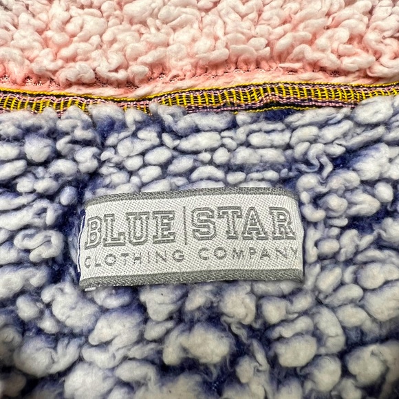 Pre-Owned Sherpa soft cozy pullover jacket for Girls 8-10 y/o S size. Warm. - Picture 6 of 14